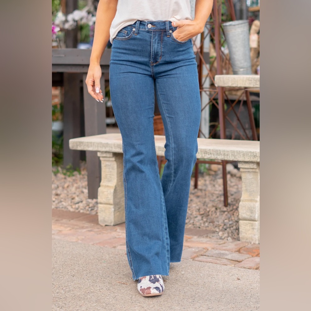 Judy Blue Tummy Control Flares